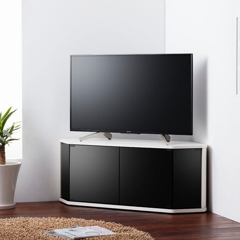 ラシーヌ コーナーテレビ台(W1150×D390×H464)